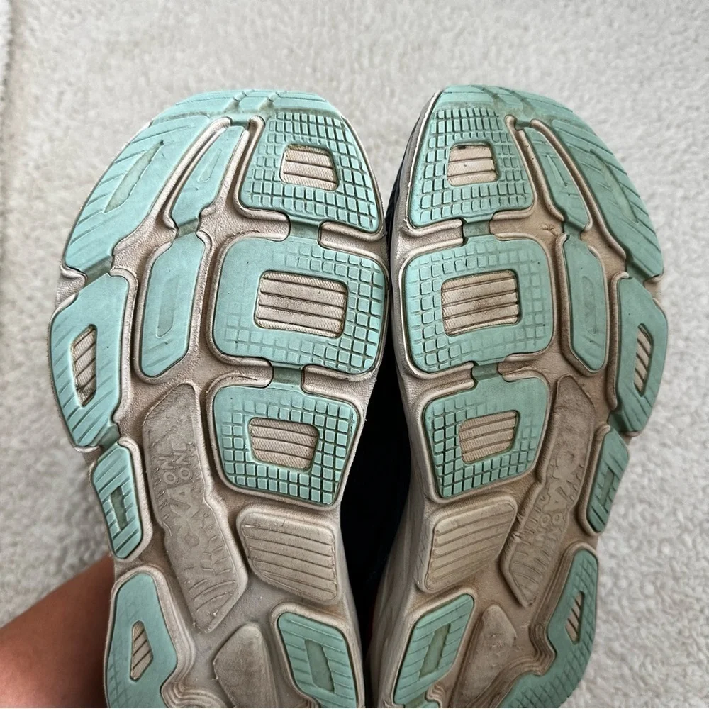 Hoka One One Bondi 7 Blue Gray Running Shoes Men’s Size 10.5 - Picture 9 of 10